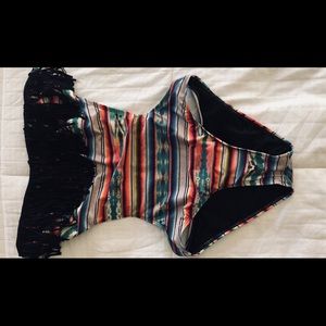 Fringe One Piece Swimsuit